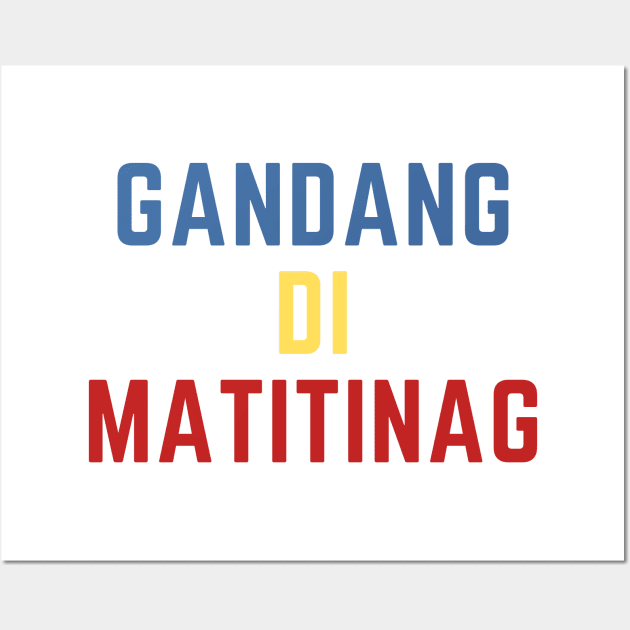 Filipina - Gandang di Matitinag Wall Art by CatheBelan